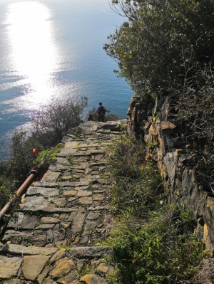 La scalinata grande di Monesteroli (foto Luca Iacopi)