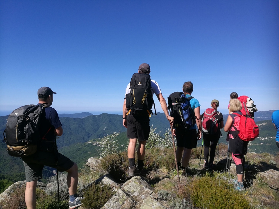 Trekking di due giorni dalla Val d'Aveto a Rapallo
