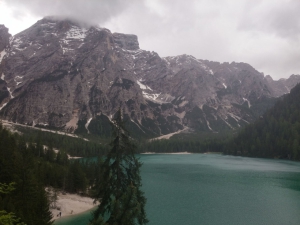 Nuvole sulla Croda del becco (foto Roberto Busani)