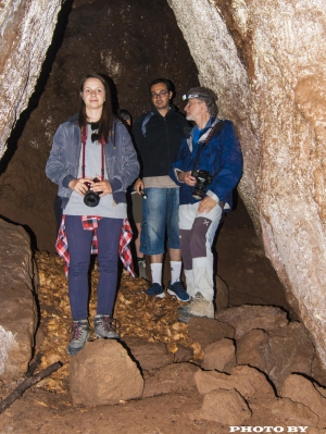 Dentro la grotta (foto Marco Mazzotta)