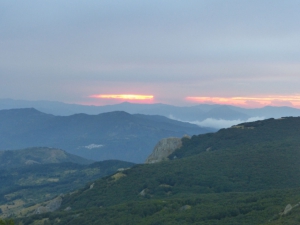 Veduta dal Maggiorasca (foto Giuseppe Burani)