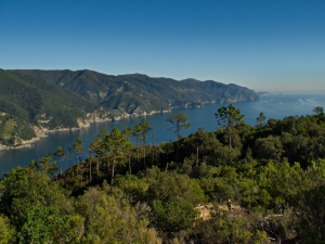 Con le isole di Portovenere (foto Irena Nekrasova)