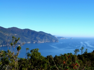 Le cinque terre da Punta Mesco (foto Jenny Guarnieri)