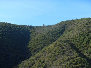 La torre saracena sul crinale