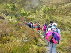 Partenza del secondo giorno (foto Augusto Ferrari)