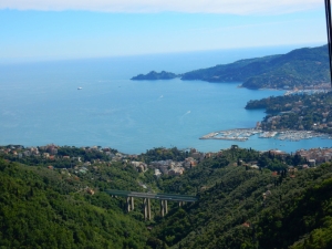 La discesa in funivia (foto Augusto Ferrari)