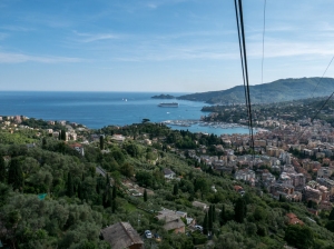 L'emozionante discesa in funivia (foto Paola Salvanelli)