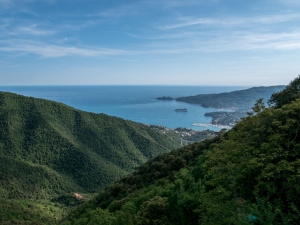 Il golfo di Rapallo e Portofino (foto Paola Salvanelli)