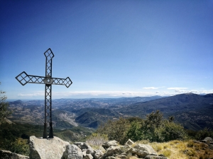 Il panorama verso la pianura (foto Paola Azzali)
