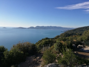 Il golfo di La Spezia e Portovenere da Montemarcello