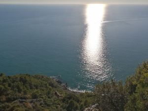 Punta Corvo vista dall'alto
