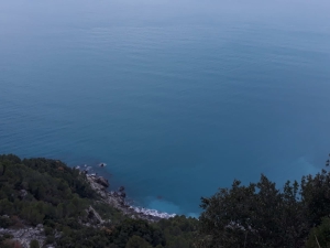 Punta Corvo da Montemarcello (foto Mirella Botti)