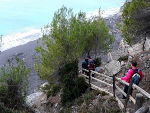 Verso Punta Corvo (foto Mirella Botti)