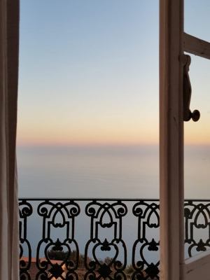 Vista dalla locanda Tramonti (foto Clarice Maccini)