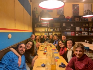 La cena al Piccolo Blu (foto Enrica Gambazza)